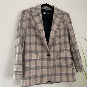 Plaid Blazer